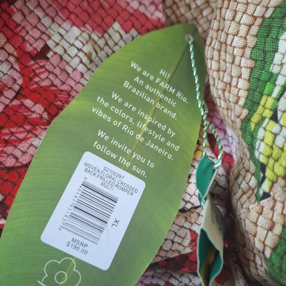 Gorgeous Farm Rio NWT Romper - Picture 4 of 6